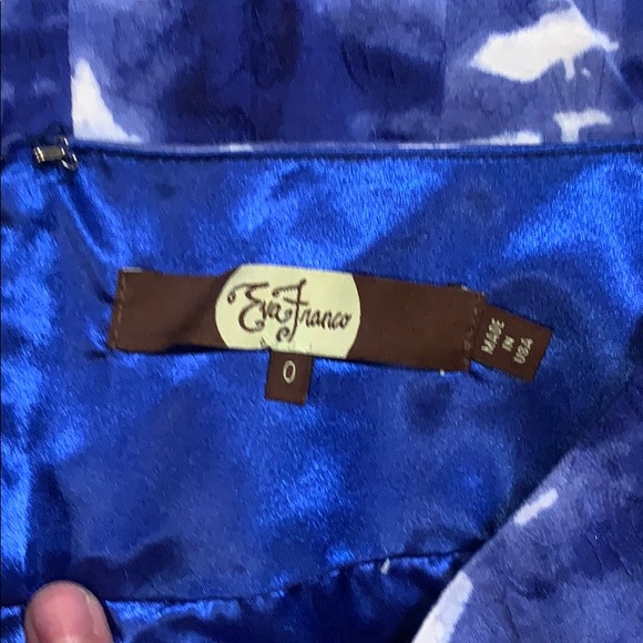 Anthropologie EVA FRANCO ARACA BLUE Skirt size 0 - Picture 4 of 4